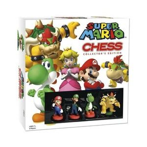 Super Mario Brothers Chess Set Collectors Edition 32 Piece - New Sealed